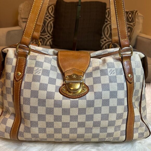 Louis Vuitton Damier Azur Stresa Shoulder Bag - Picture 3 of 15
